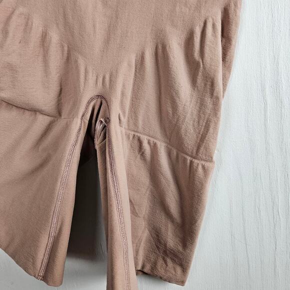 Spanx Tummy Control Hight‎ Waisted Power Short 1X Dark Nude Shapewear - Picture 5 of 11